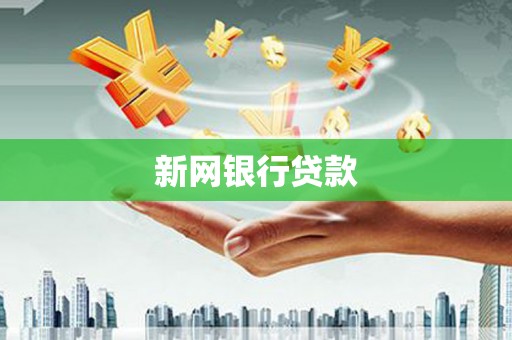 永安新网银行贷款