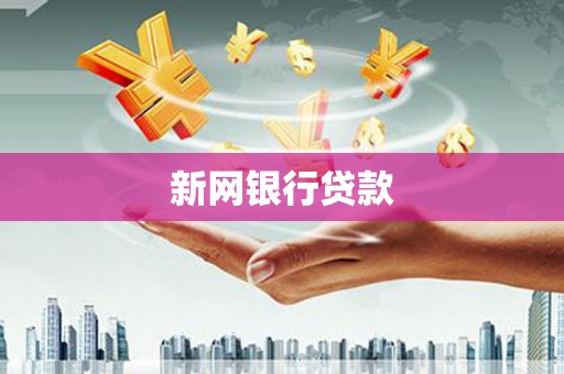 永安新网银行贷款