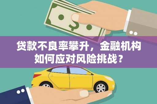永安贷款不良率攀升，金融机构如何应对风险挑战？