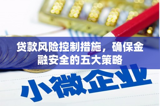 永安贷款风险控制措施，确保金融安全的五大策略
