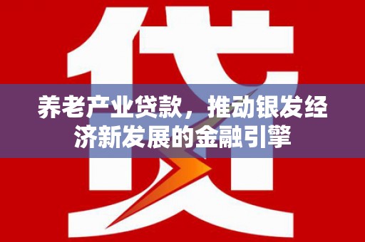 永安养老产业贷款，推动银发经济新发展的金融引擎
