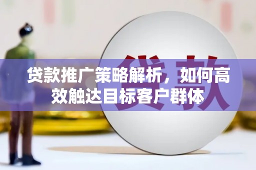 永安贷款推广策略解析，如何高效触达目标客户群体