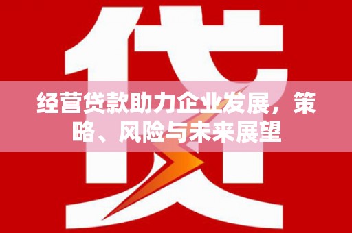 永安经营贷款助力企业发展，策略、风险与未来展望