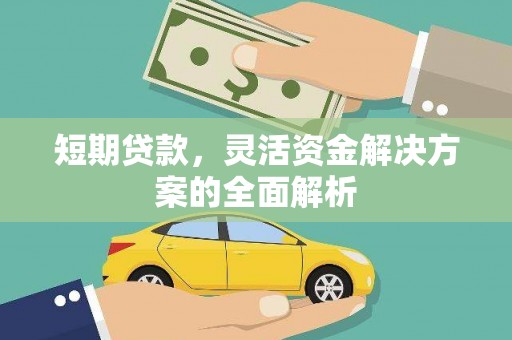 永安短期贷款，灵活资金解决方案的全面解析