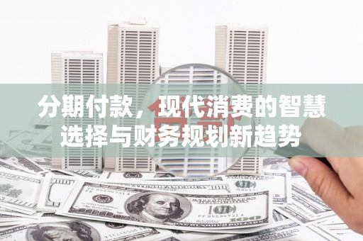 永安分期付款，现代消费的智慧选择与财务规划新趋势