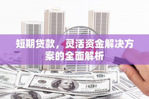 永安短期贷款，灵活资金解决方案的全面解析