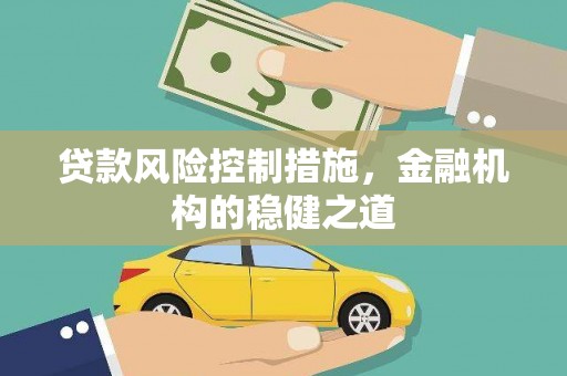 永安贷款风险控制措施，金融机构的稳健之道