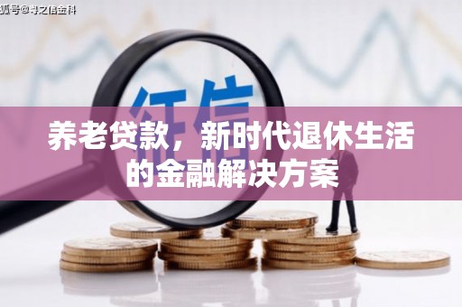 永安养老贷款，新时代退休生活的金融解决方案