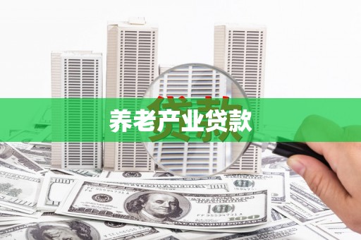 永安养老产业贷款