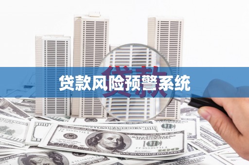 永安贷款风险预警系统