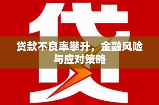 永安贷款不良率攀升，金融风险与应对策略
